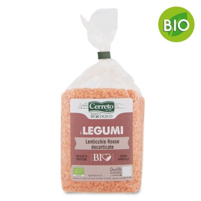 Lenticchie Rosse BIO Cerreto - 500 g