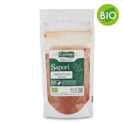 Paprika Piccante in Polvere BIO Cerreto - 80 g