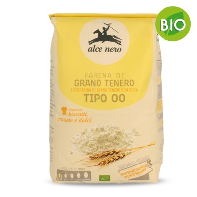 Farina di Grano Tenero Tipo 00 BIO Alce Nero - 1 Kg