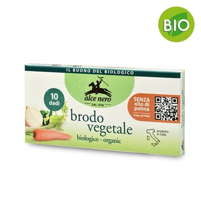 Dado Vegetale BIO  Alce Nero - 10 cubetti 100 g