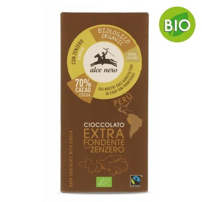 Tavoletta Cioccolato Extra Fondente BIO Alce Nero - 100 g