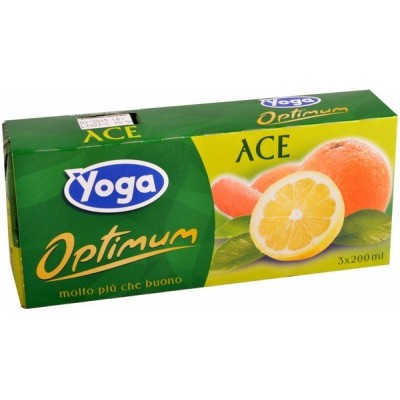 Succo  Optimum  Ace  Yoga - 3 x 200 ml