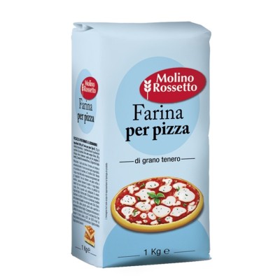 Farina di Grano Tenero "0" per Pizza Molino Rossetto - 1 Kg