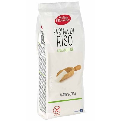 Farina di Riso Senza Glutine Molino Rossetto - 500 g