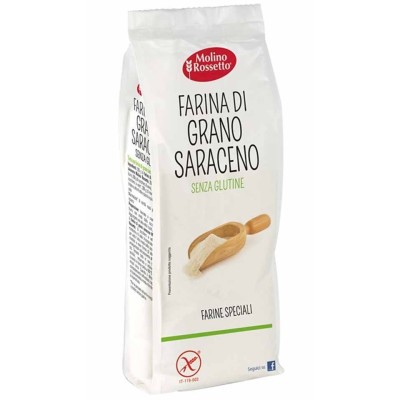 Farina di Grano Saraceno Senza Glutine Molino Rossetto - 500 g