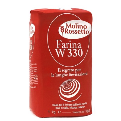 Farina di Grano Tenero "0" di Forza W 330 Molino Rossetto - 1 Kg