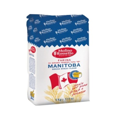 Farina di Grano Tenero Tipo "0" Manitoba Molino Rossetto - 5000 g