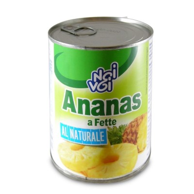 Ananas a Fette al Naturale Noi&Voi - 560 g