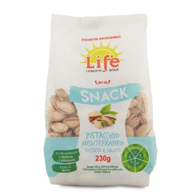 Pistacchio Tostato Salato Mediterraneo Life - 230 g