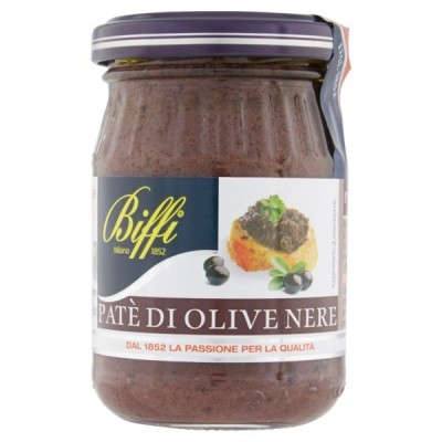 Patè di Olive Nere Biffi - confezione da  180 g