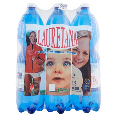 Acqua Minerale  Naturale  Lilia - 6 Bottiglie da  1,5 LT