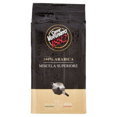 Caffè  100% Arabica Miscela Superiore Vergnano 1882 - confezione da 250 g