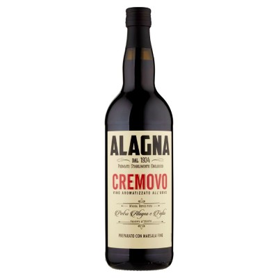 Vino Rosso Aromatizzato All'uovo Cremovo Alagna - 1000 ml
