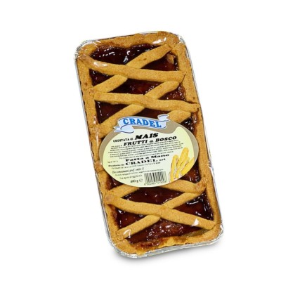 Crostata di Mais ai Frutti di Bosco Cradel - 400 g
