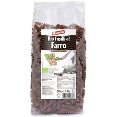 Pasta Fusilli Integrale al Farro Biologica Fiorentini - confezione da 500 g