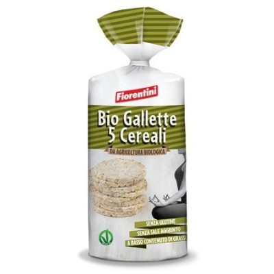 Gallette ai 5 Cereali BIO Senza Glutine Fiorentini - 100 g 