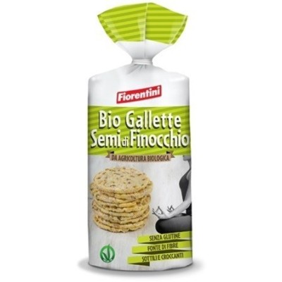 Gallette ai Semi di Finocchio BIO Senza Glutine Fiorentini - 120 g 