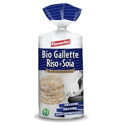 Gallette di Riso e Soia BIO Senza Glutine Fiorentini - 100 g 
