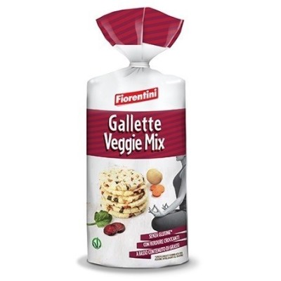 Gallette Veggie Mix Senza Glutine Fiorentini - 120 g 