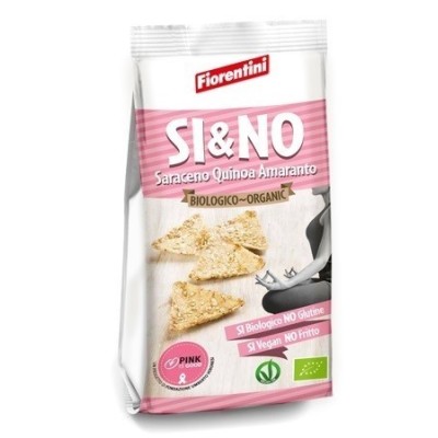 Snack Si & No Saraceno Quinoa Amaranto BIO Senza Glutine Fiorentini - 80 g 