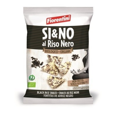 Snackini Si & No al Riso Nero BIO Senza Glutine Fiorentini - 20 g 