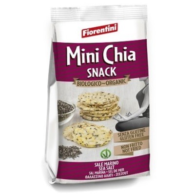 Mini Gallette di Mais Chia BIO Senza Glutine Fiorentini - 50 g 
