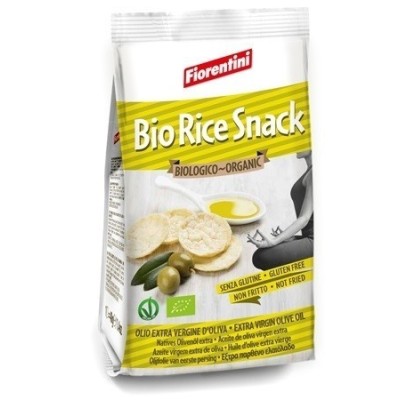 Rice Snack con Olio Extra Vergine di Oliva BIO Senza Glutine Fiorentini - 40 g 