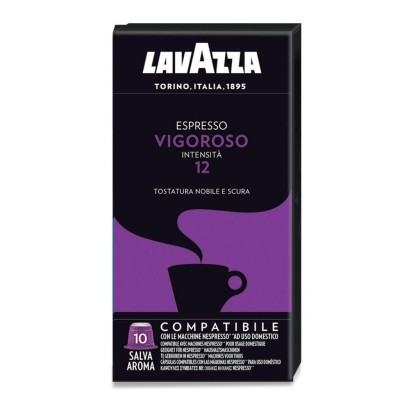 Caffé Espresso Vigoroso Lavazza - 10 Capsule 51 g