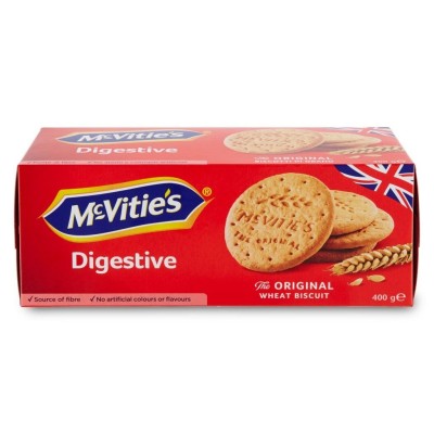 Biscotti di Frumento con Farina Integrale Mc Vietie's Digestive - 400 g