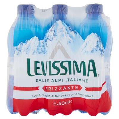 Acqua Minerale Naturale  Levissima - 6 Bottiglie da  1,5 LT