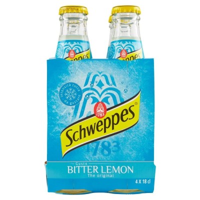 Bitter Lemon Schweppes - confezione da 4 x 180 ml