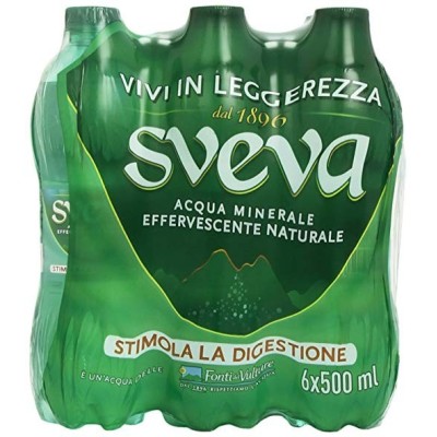 Acqua Minerale Effervescente Naturale  Ferrarelle - 6 Bottiglie da  1,5 LT