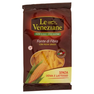 Pasta Penne Rigate di Mais Dietetica Le Veneziane - confezione da 250 g