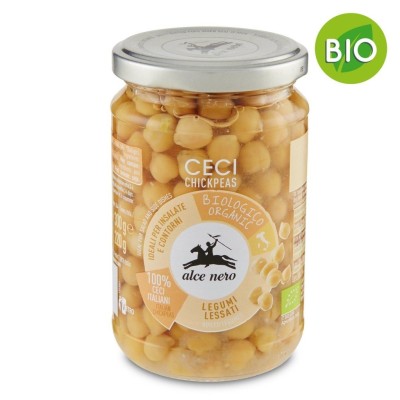 Ceci Lessati BIO Alce Nero - 300 g