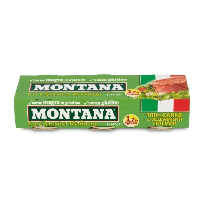 Carne  Classica Montana - 3 x 140 g
