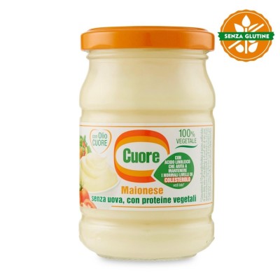 Maionese Vegetale Vaso Cuore - 180 g