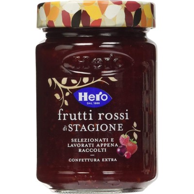 Confettura Extra di Frutti Rossi di Stagione Hero - 350 g