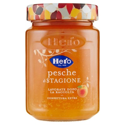 Confettura Extra di Pesche di Stagione Hero - 350 g