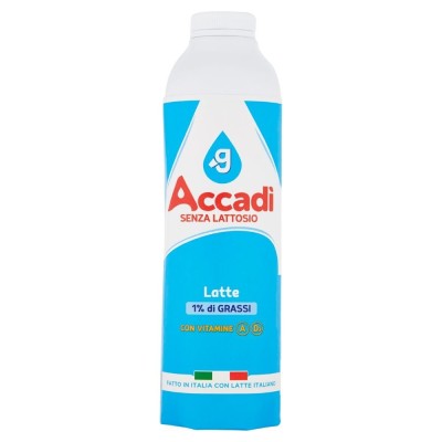 Latte Parzialmente Scremato Accadì Senza Lattosio UHT Granarolo - 1000 ml