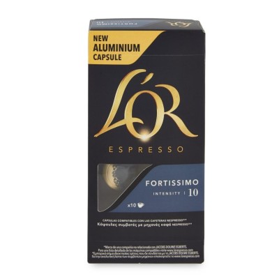 Caffè Espresso Fortissimo L'or - 10 Capsule 52 g