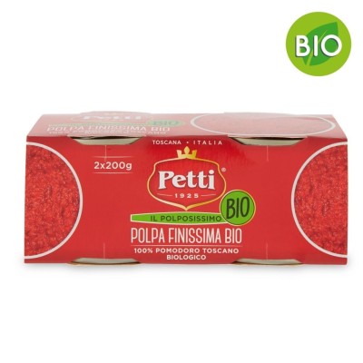 Polpa di Pomodoro Finissima Il Polposissimo  BIO Petti - 2 x 200 g
