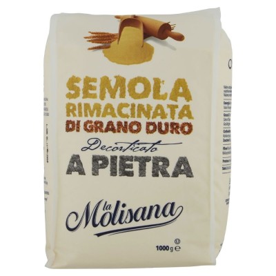 Farina di Semola Rimacinata di Grano Duro La Molisana - 1000 g
