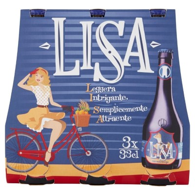 Birra  Lisa Birradelborgo - 3 x 33 cl