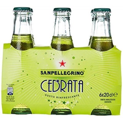 Cedrata Vetro San Pellegrino - 6 x 200 ml