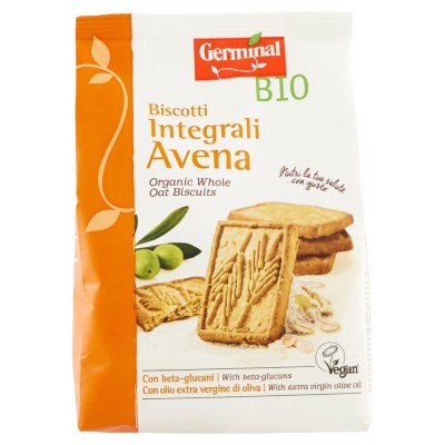 Biscotti Integrali Avena Bio Germinal - 300 g