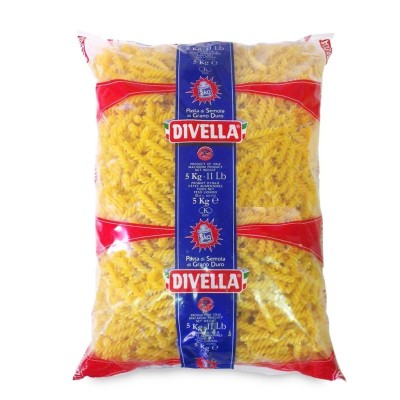Pasta  Fusilli Divella - confezione da 5000 g