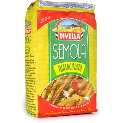 Semola Rimacinata di Grano Duro Divella - 1000 g