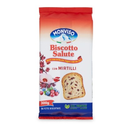 Fette Biscotto Salute con Mirtilli Monviso - 300 g