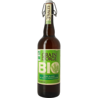 Birra  Grain D'orge Bio - 75 cl