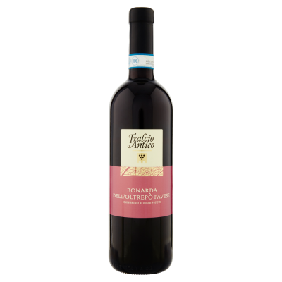Vino Rosso Bonarda dell'Oltrepò Pavese DOP Frizzante Tralcio Antico - 750 ml